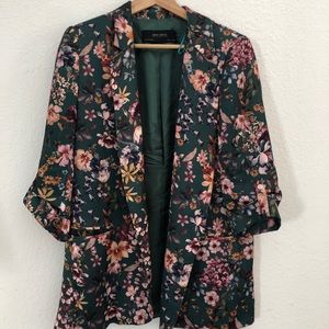 Zara Floral Blazer